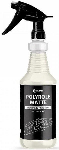 Полироль пластика Polyrole Matte проф. линейка - виноград Grass 110359, 1 л