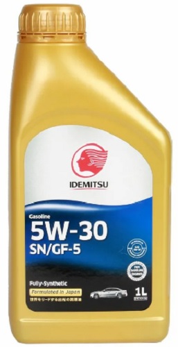 Масло моторное синтетическое Idemitsu 30011328-724 Gasoline F-S SN-GF-5 5W-30, 1л