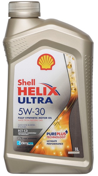 Масло моторное синтетическое Shell 550046369 Helix Ultra ECT C3 5W-30, 1л