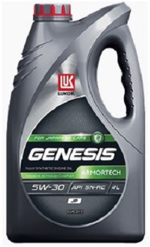 Масло моторное синтетическое Lukoil 3149902 Genesis Armortech JP 5W-30, 4л