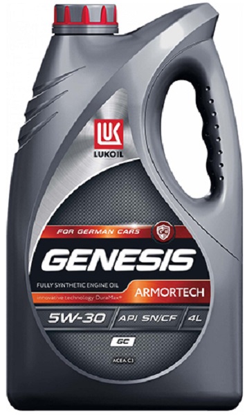 Масло моторное синтетическое Lukoil 3149287 Genesis Armortech HK 5W-30, 4л