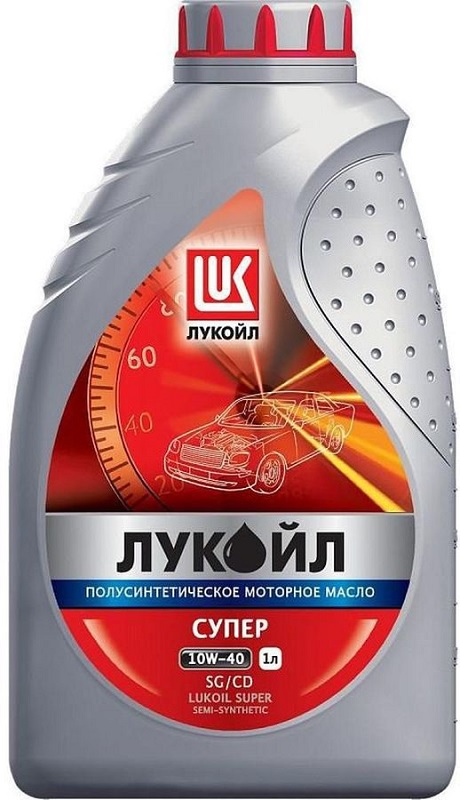 Масло моторное полусинтетическое Lukoil 19191 Супер 10W-40, 1л