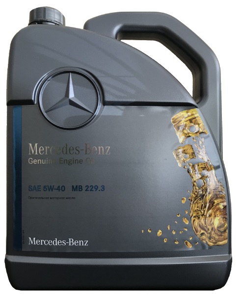 Масло моторное синтетическое MERCEDES-BENZ A000 989 20 07 13 FAER Genesis 5W-40, 5л