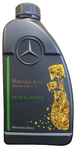 Масло моторное синтетическое Mercedes A000 989 55 04 11 FBDR Genesis 5W-30, 1л