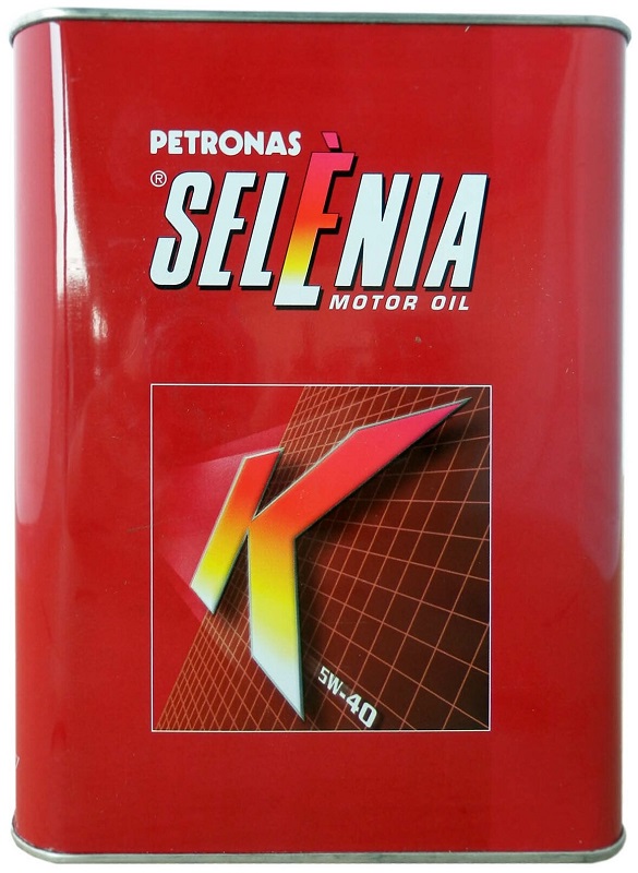 Масло моторное синтетическое Petronas 1142-3707 SELENIA K 5W-40, 2л