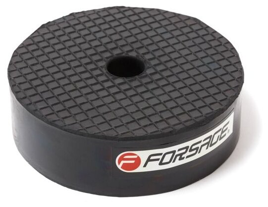 Резиновая накладка для домкрата Forsage F-TRY8011 (D=100 мм, толщина-31 мм)