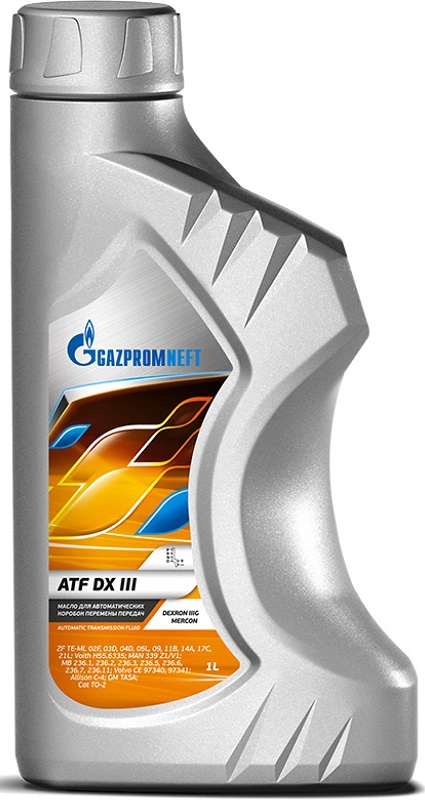 Масло трансмиссионное Gazpromneft 253651854 ATF DX III, 1л 