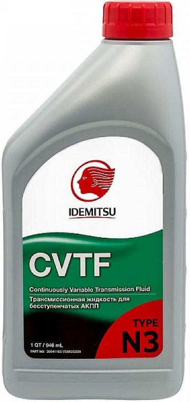 Масло трансмиссионное синтетическое Idemitsu 30041102-750 CVT TYPE-N3, 0.946л