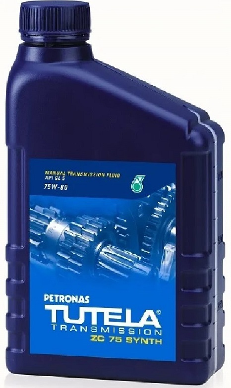 Масло трансмиссионное синтетическое Petronas 76044E18EU TUTELA ZC 75 Synth 75W-80, 1л