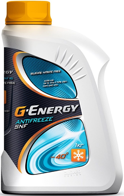 Жидкость охлаждающая G-Energy 2422210099 Antifreeze SNF 40, оранжевый, 0.9л