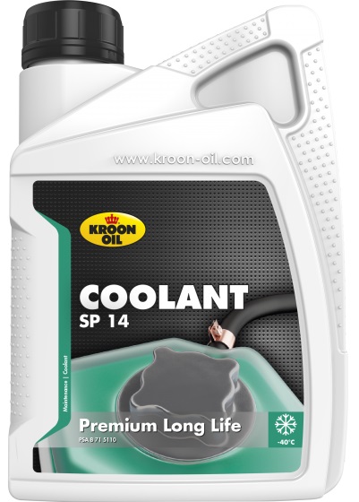 Жидкость охлаждающая Kroon oil 31219 Coolant SP 14, зелёная, 5л