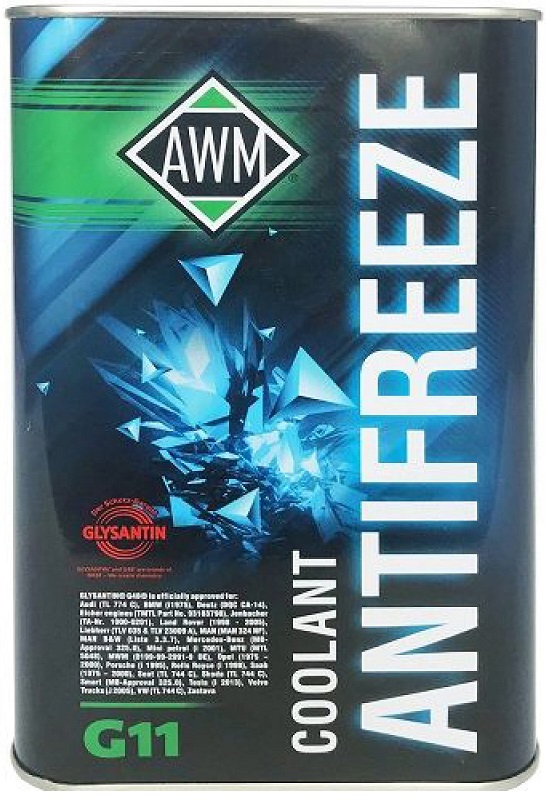 Жидкость охлаждающая AWM 430208035 Ready Mix Glysantin, зелёная, 1л