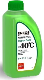 Жидкость охлаждающая Eneos Z0069 Hyper Cool -40, зелёная, 0.9л