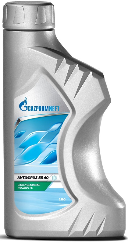 Жидкость охлаждающая Gazpromneft 2422210103 Antifreeze BS 40, зелёная, 0.9л