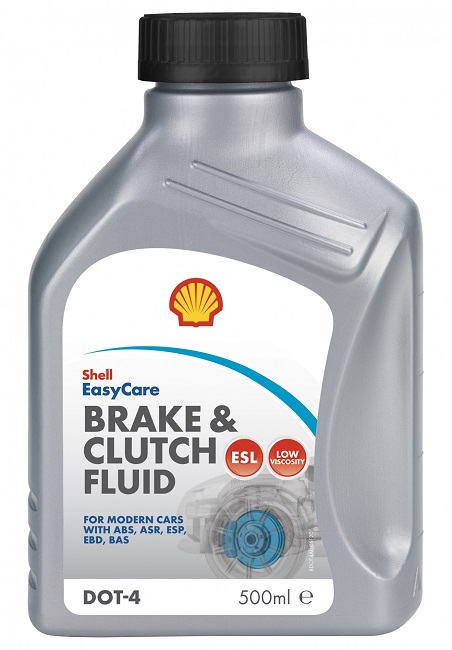 Жидкость тормозная Shell 550032047 Dot 4 Brake & Clutch Fluid DOT4 ESL, 0.5л