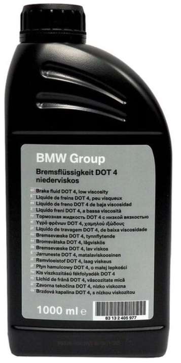 Жидкость тормозная BMW 83132405977 Dot 4 Brake Fluid LV, 1л