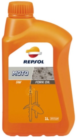 Масло для вилок и амортизаторов Repsol RP172L51 Fork Oil 5W, 1л