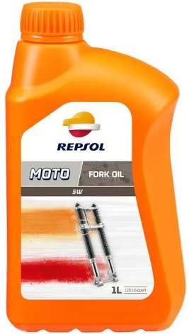 Масло для вилок и амортизаторов Repsol 6028 R Fork Oil 5W, 1л