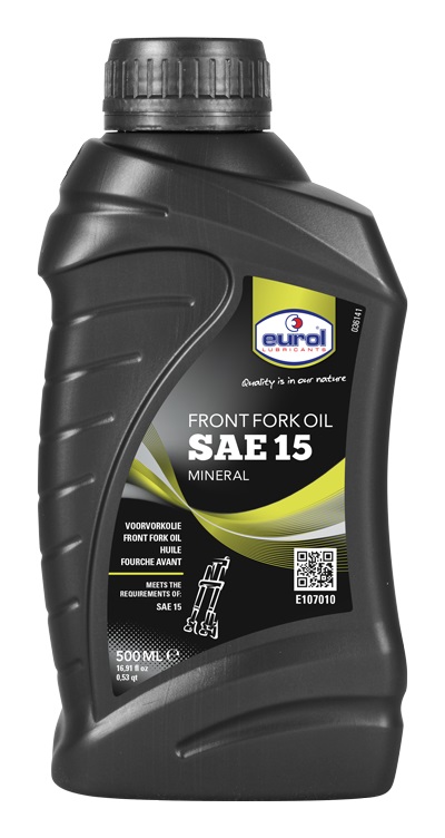 Масло вилочное Eurol E107010 - 1L Front Fork Oil SAE 15, 1л