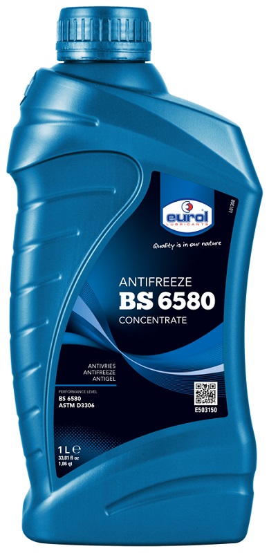 Жидкость охлаждающая Eurol E5031501L Antifreeze BS 6580, синяя, 1л