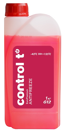 Жидкость охлаждающая Control T 159681 G12+, розовый, 0.9л