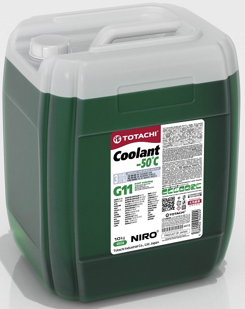 Жидкость охлаждающая Totachi 4589904524417 Niro LLC GREEN, зелёная, 10л
