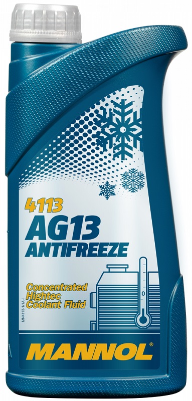 Жидкость охлаждающая Mannol MN4113-10 Hightec Antifreeze AG13, зелёная, 1л