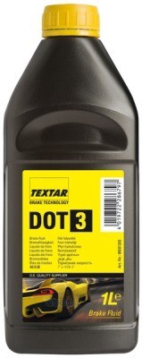 Жидкость тормозная Textar 95001200 BRAKE FLUID Dot 3, 1л