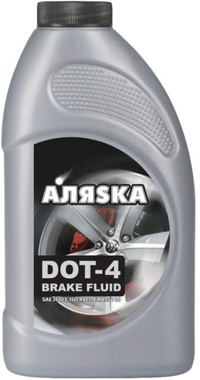 Жидкость тормозная Аляsка 5404 dot 4, BRAKE FLUID, 0.455л