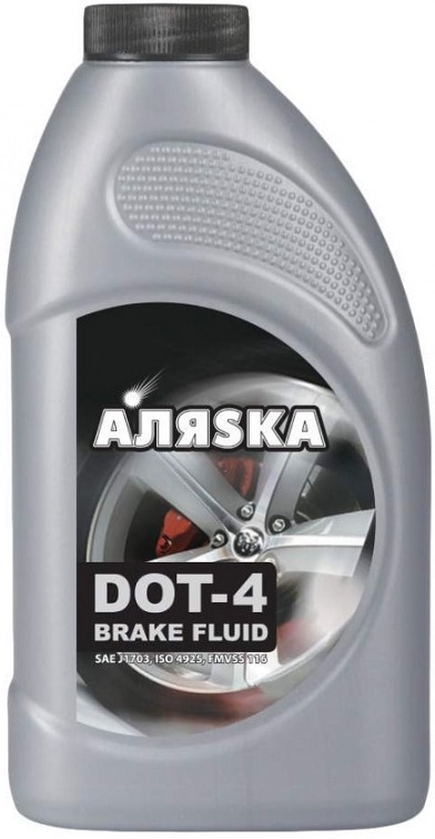 Жидкость тормозная Аляsка 5403 dot 4, BRAKE FLUID, 0.91л