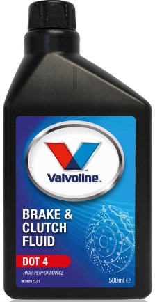 Жидкость тормозная Valvoline 883429 DOT 4, Brake & Clutch Fluid, 0.5л