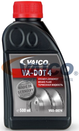 Жидкость тормозная Vaico V60-0074 dot 4, 0.5л