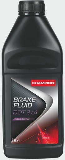Жидкость тормозная Champion Oil 8208003 DOT 3/4, 1л