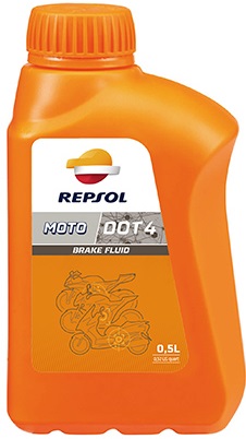 Жидкость тормозная Repsol 6191/R dot 4, Brake Fluid Moto, 0.5л
