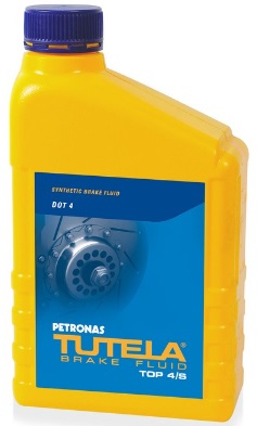 Жидкость тормозная Petronas 1596-1619 DOT 4, TUTELA TOP 4/S, 1л