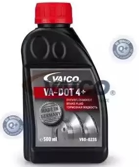Жидкость тормозная Vaico V60-0236 DOT 3,DOT 4,DOT 4 +, 1л