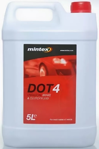 Жидкость тормозная Mintex MBF4-5000B dot 4, 5л