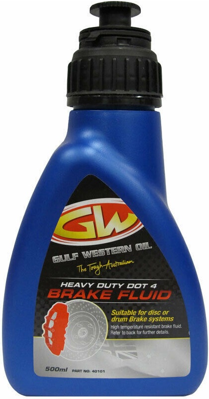 Жидкость тормозная Gulf Western Oil 40101 DOT 4, BRAKE FLUID, 0.05л