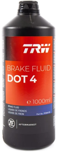 Жидкость тормозная TRW PFB 601 dot 4, BRAKE FLUID, 1л