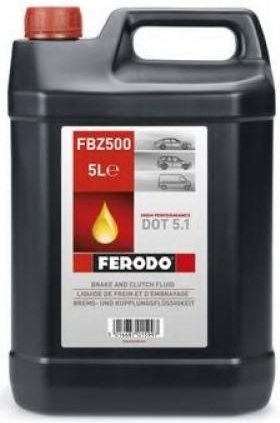 Жидкость тормозная Ferodo FBZ 500 DOT 5.1, 5л