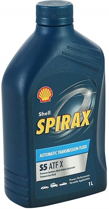 Масло трансмиссионное синтетическое Shell 550041211 Spirax S5 ATF X, 1л