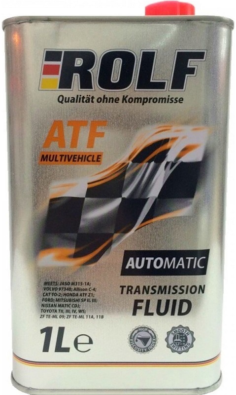 Масло трансмиссионное синтетическое Rolf 322287 ATF Multivehicle, 1л