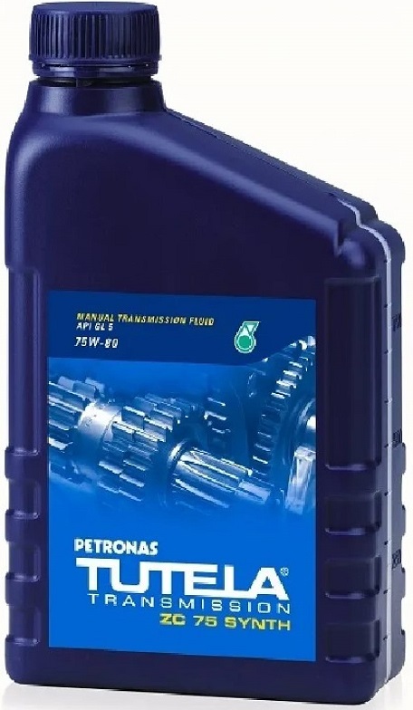 Масло трансмиссионное синтетическое Petronas 1475-1616 TUTELA CARZC75 SYNTH 75W-80, 1л