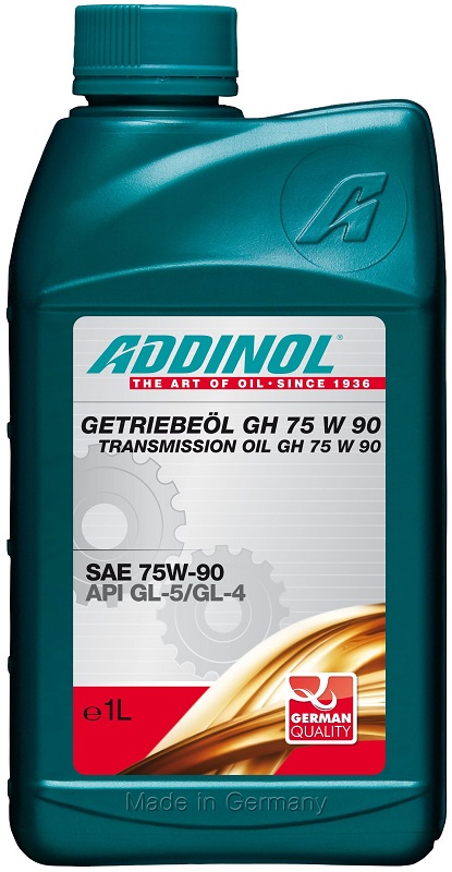 Масло трансмиссионное синтетическое Addinol 4014766070272 Getriebeol GH 75W-90, 1л