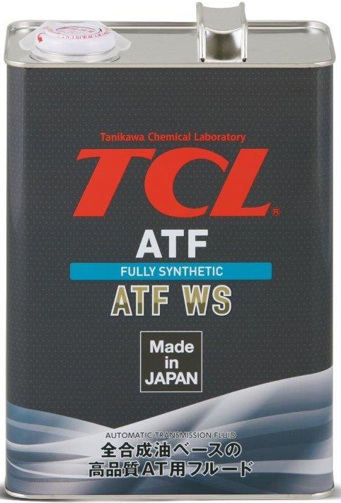 Масло трансмиссионное синтетическое TCL A004TYWS ATF WS, 4л