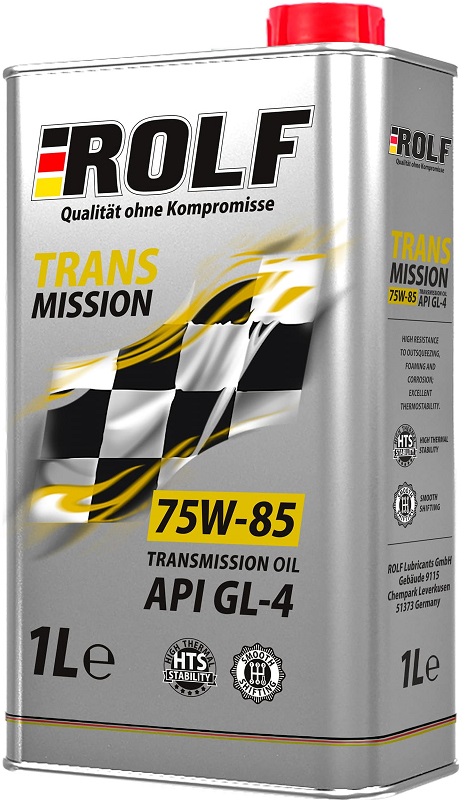 Масло трансмиссионное полусинтетическое Rolf 322284 Transmission 75W-85, 1л
