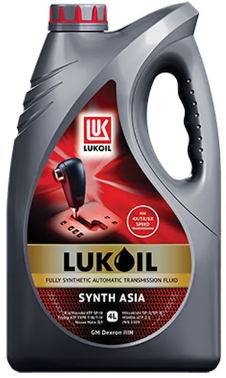 Масло трансмиссионное синтетическое Lukoil 1517969 ATF SYNTH ASIA, 4л