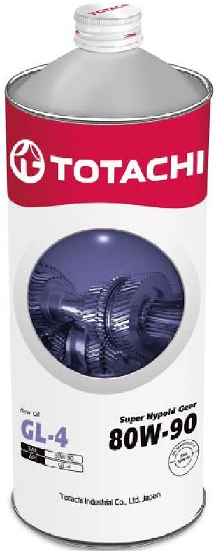 Масло трансмиссионное полусинтетическое Totachi 60101 Super Hypoid Gear GL-4 80W-90, 1л