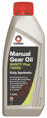 Масло трансмиссионное синтетическое Comma MVP75801L MVMTF Plus, 1л