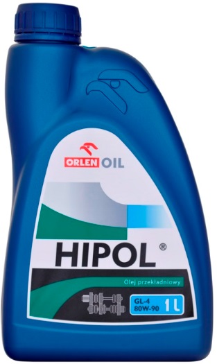Масло трансмиссионное минеральное Orlen Oil QFS100B10 Hipol GL-4 80W-90, 1л
